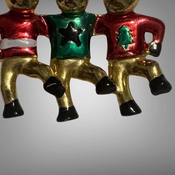 VINTAGE AJC REINDEER BROOCH - Picture 4 of 7